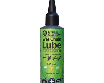 Eco Friendly Wet Chain Lube 100ml | Biodegradable Bike Chain Oil | All Weather Bicycle Lubricant