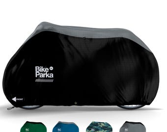 Waterproof Bicycle Cover for MTB and Large Frame Bikes – Light and Engineered for Tough Protection against Any Weather - BikeParka XL/MTB