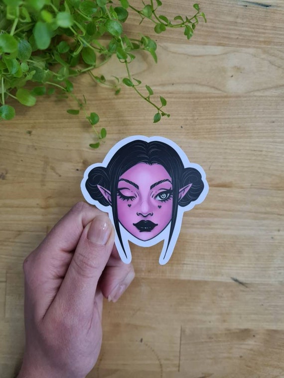 bff baby vinyl sticker illustrated stickers art stickers etsy