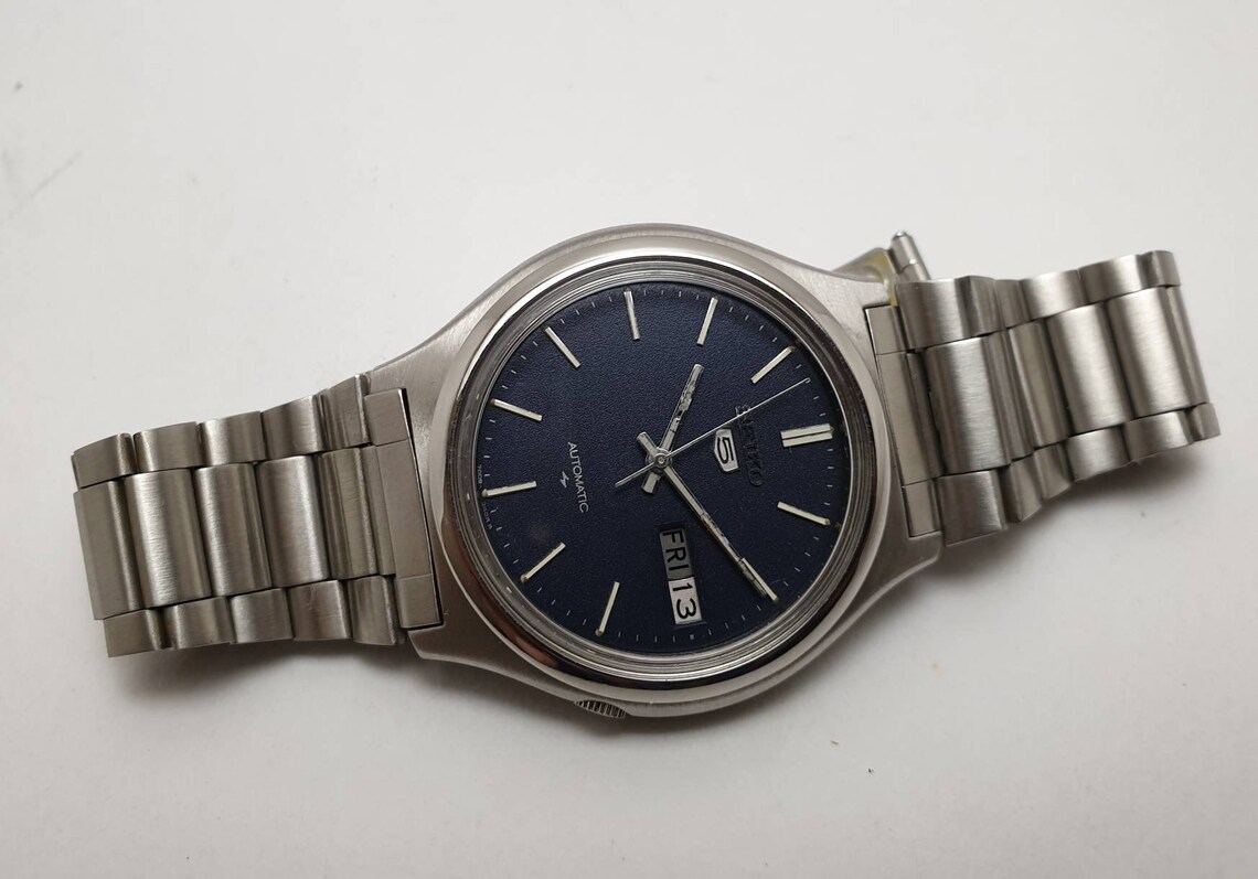 EXTREMELY RARE vintage Seiko 5 automatic watch made in japan Etsy