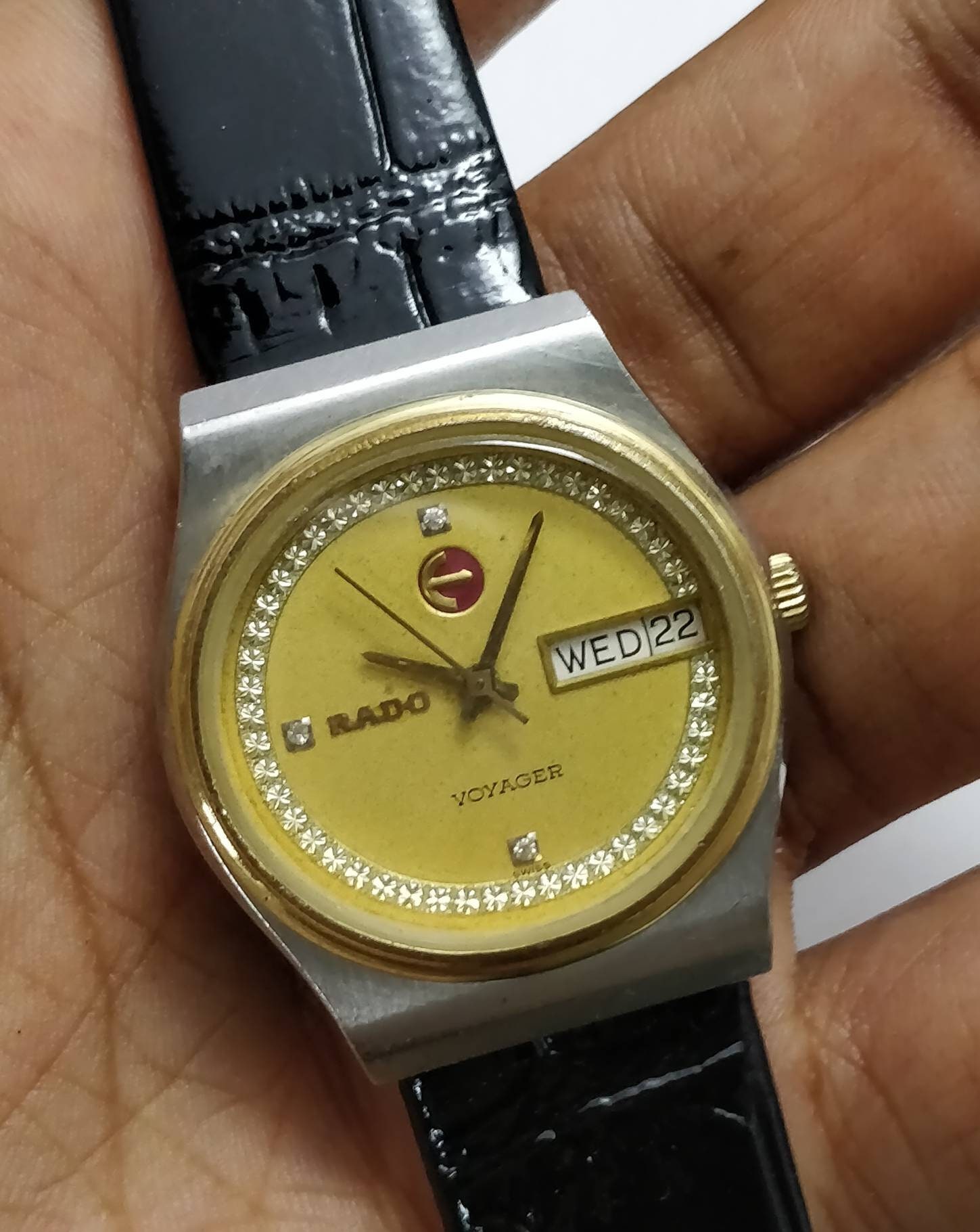 vintage rado voyager wrist watch vintage rado voyager wrist watch