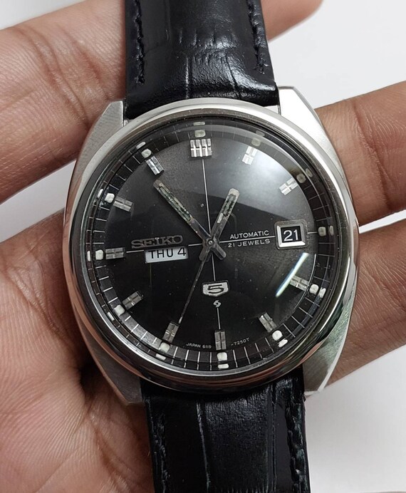 Extremely RARE Vintage Seiko 5 Automatic Watch Beautiful - Etsy