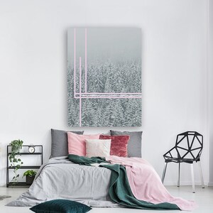 Snow Lines - Printable Wall Art - Instant Download!
