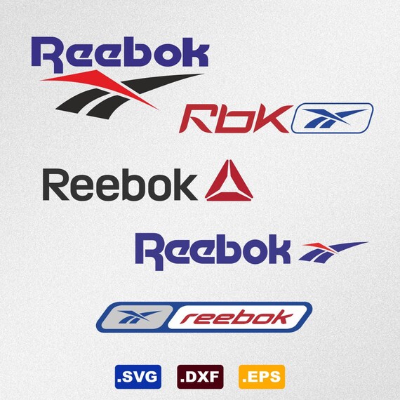 Reebok Logo Svg Dxf Eps Vector Files for Silhouette Cricut | Etsy