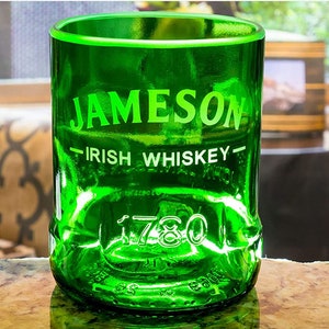 Jameson Irish Whiskey Premium Rocks Glass - Custom Engraved & Personalized Whiskey Glass Boyfriend Gift Husband Gift Birthday Gift Groomsman