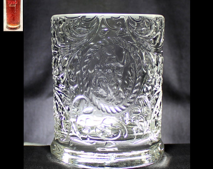 Pendleton Whiskey 1910 Premium Rocks Glass, Whisky Glasses, Cocktail