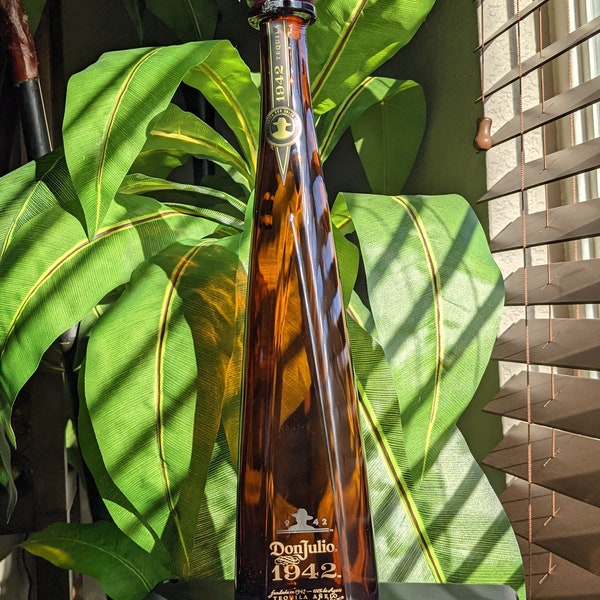 Custom Engraved Don Julio 1942 Tequila Bottle, Personalized Decanter (Empty)