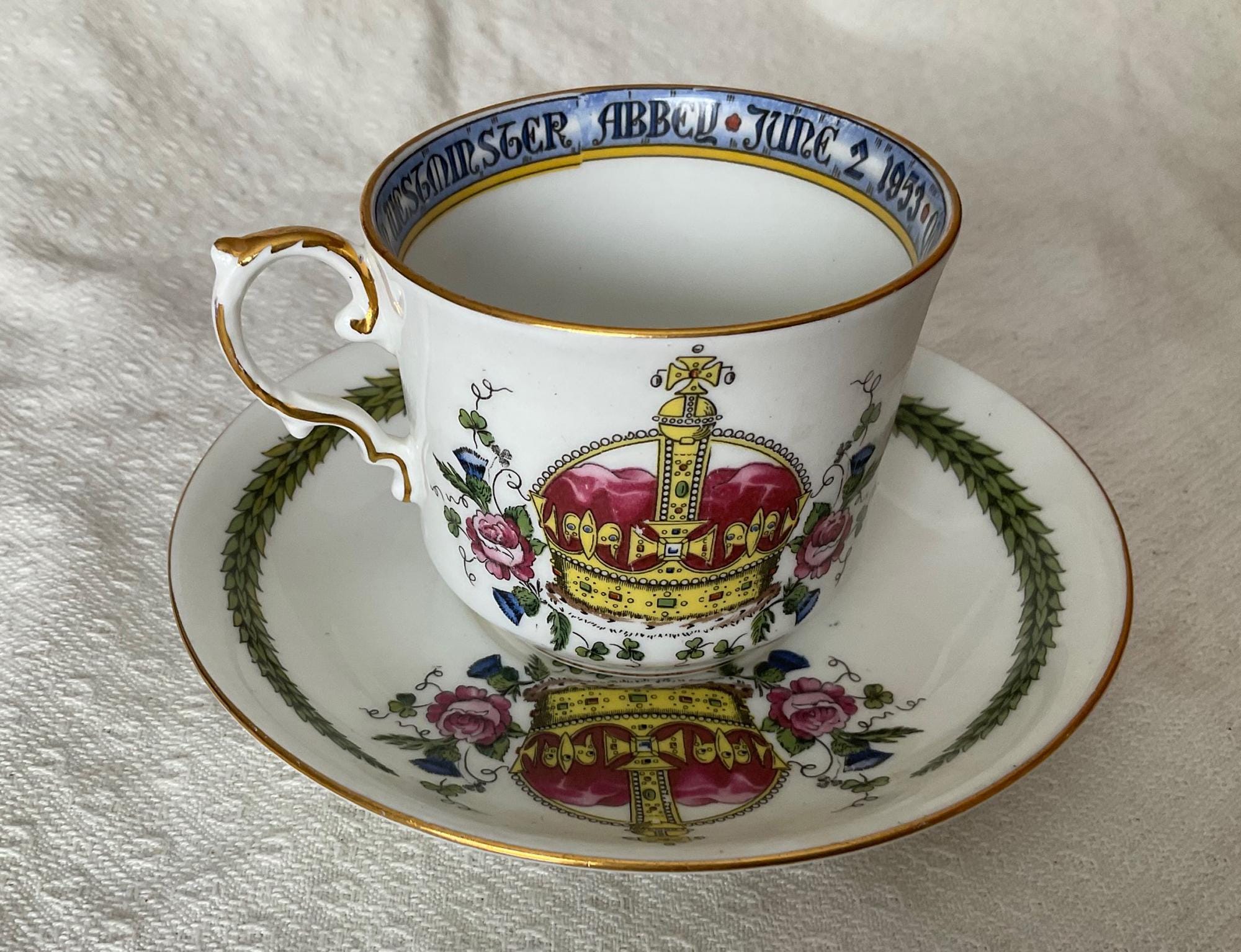 Queen elizabeth tea cup and saucer - Etsy 日本