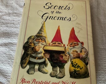 Secrets of the Gnomes: 1982 Hardcover Book by Huygen & Poortvliet
