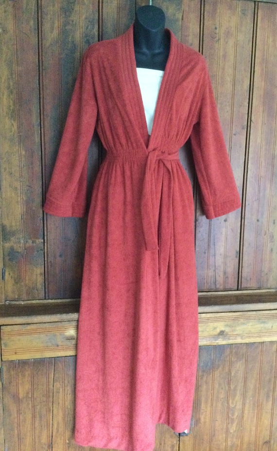 Vintage Hanna Andersson dressing gown or robe, Med