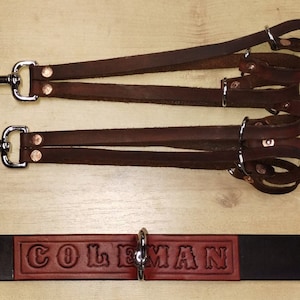 Custom Leather Duck Strap: Handcrafted Game Keeper, Personalized Hunting Gift
