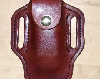 Leather Sheath custom crafted for Leatherman © Wave Sheath, custom Case, Leather case, for your belt, EDC, OWB