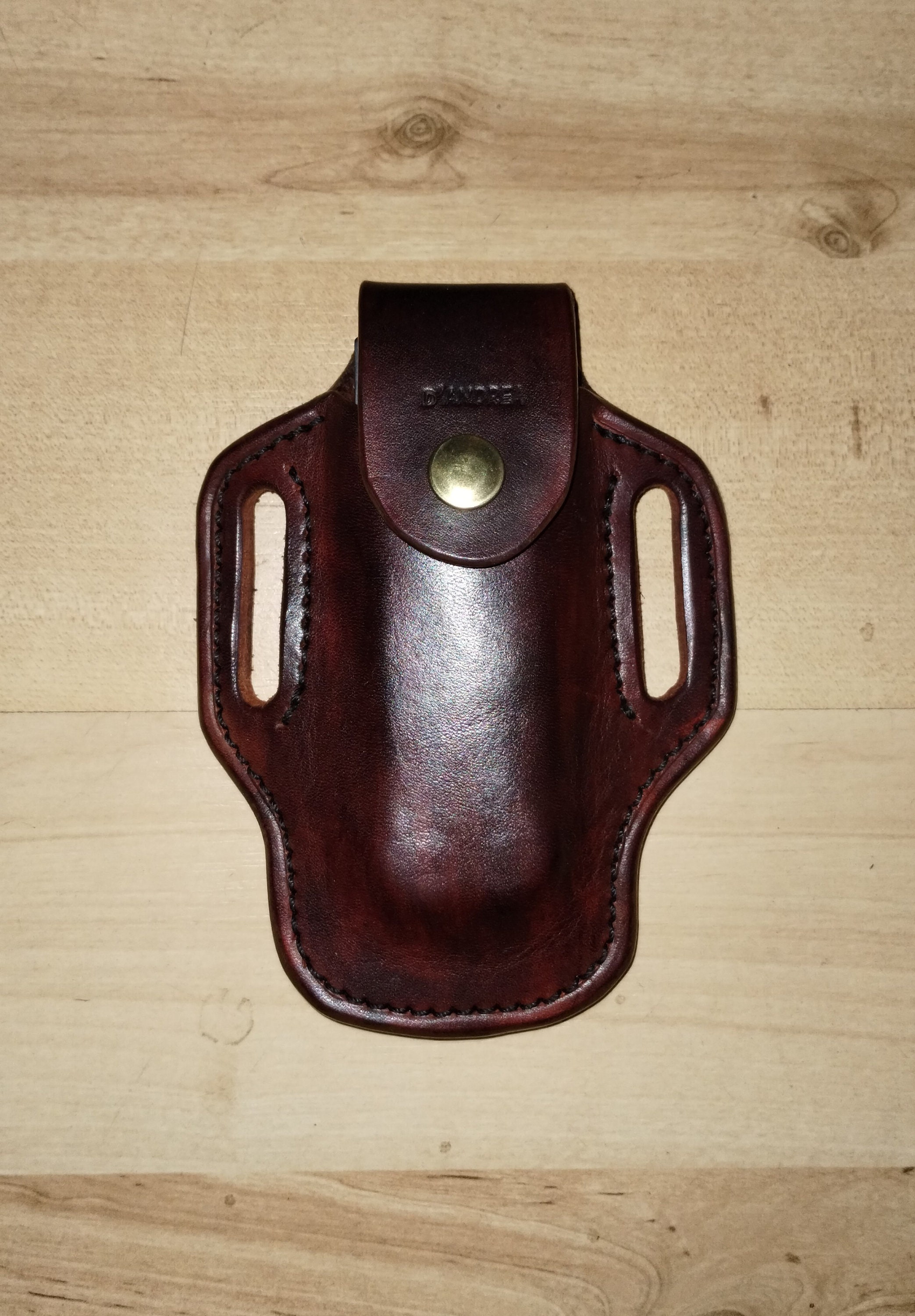 Personalized Leather sheath, custom crafted for Gerber 600, Gerber