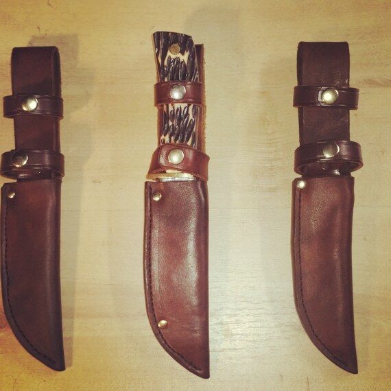 Leather Blade Sheath, custom crafted Sheath, custom blade sheath, customized, Leather case, EDC, OWB