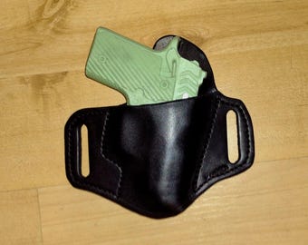 Leather Holster for Smith and Wesson bodyguard .380, custom crafted Holster from premium leather for OWB EDC