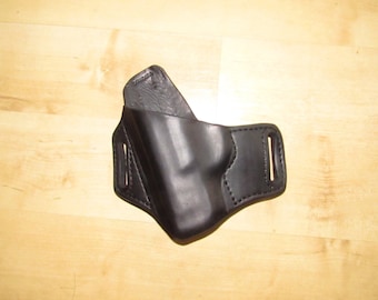Leather Holster for LC9, custom crafted from premium leather for EDC, OWB