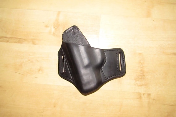 Leather Holster for LC9, custom crafted from premium leather for EDC, OWB