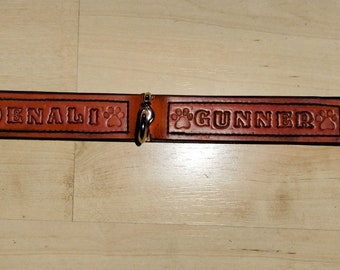 Duck Strap, Game keeper, custom crafted hunting strap, personalized leather hunting strap