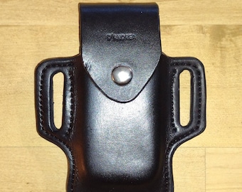 Leather Sheath, Leather Case customized to FRN, Sryderco sheath for Multitool Asist