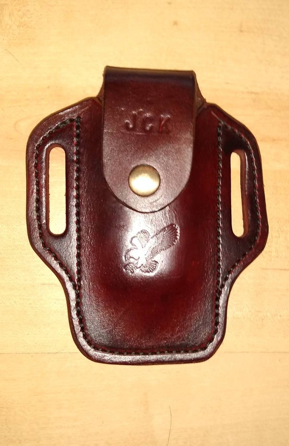 Personalized Leather sheath, custom crafted for Gerber 600, Gerber sheath, custom replacement sheath, leather case, belt, EDC, OWB