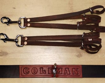 Custom Leather Duck Strap: Handcrafted Game Keeper, Personalized Hunting Gift