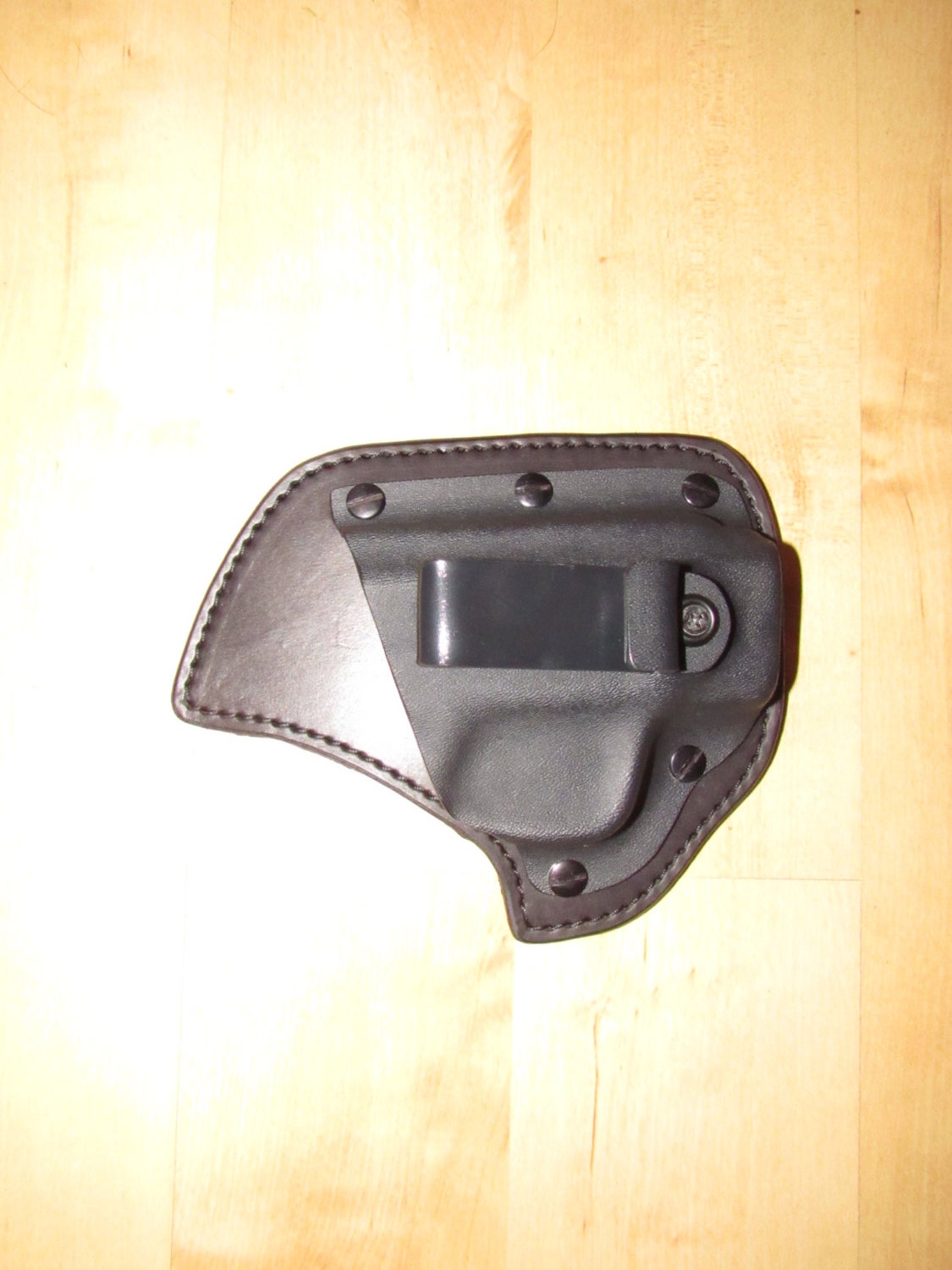 holster shield leather kydex deer hybrid backing hide iwb edc lined