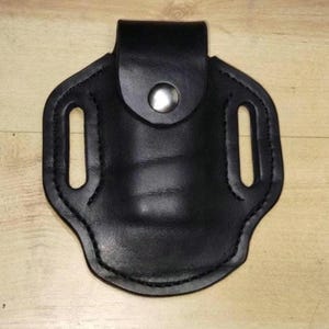 Leather Leatherman Wave Sheath: Custom Crafted Belt Case