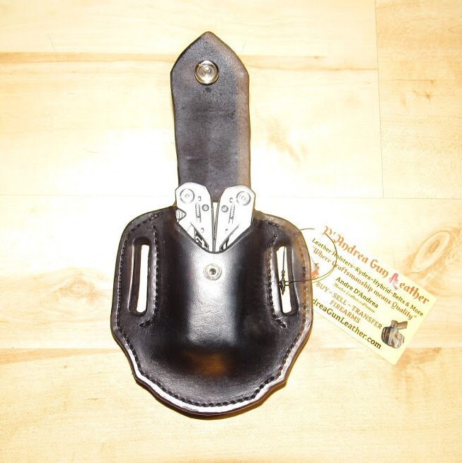 Leather Sheath, small custom crafted, Gerber© Suspension Sheath, custom