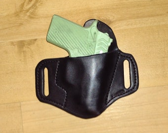 Leather Holster for Smith and Wesson bodyguard .380, custom crafted Holster from premium leather for OWB EDC