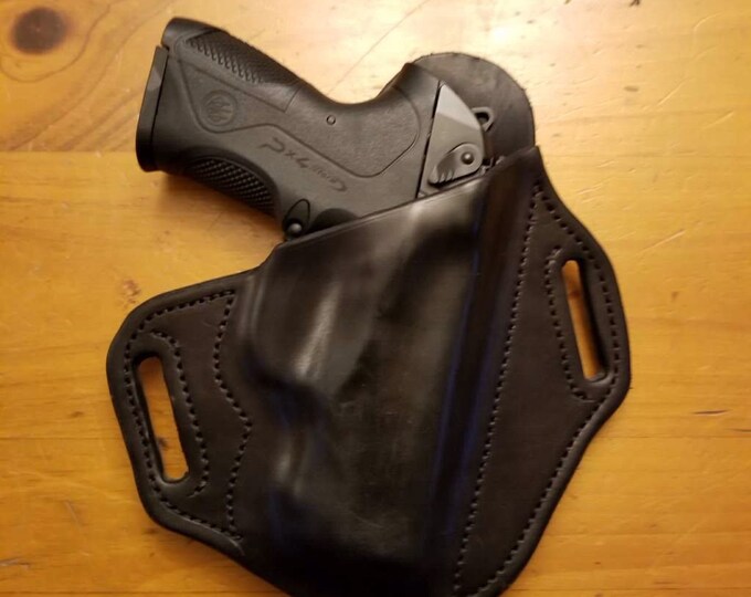 Leather Holster for Beretta PX4 Storm, Beretta Storm Holster, custom crafted from premium leather for EDC, OWB