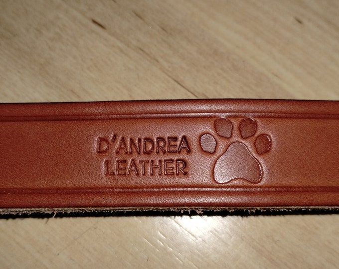Leather Dog collar, Leather Leash for your dog or cat