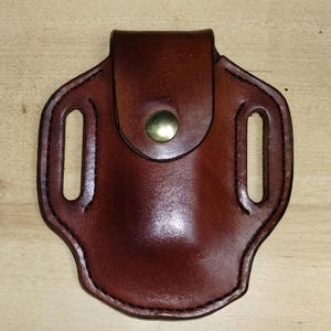 Leather Sheath for Leatherman© Wave, Custom Crafted Short Leather Sheath