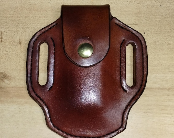 Leather Sheath for Leatherman Wave: Custom Crafted Short Case