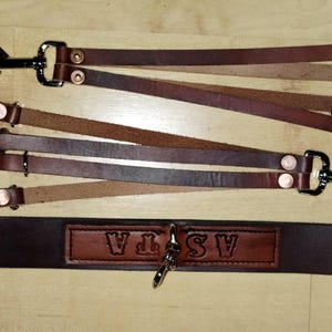 Custom Crafted Leather Duck Strap: Personalized Game Keeper Hunting Strap