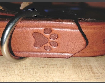 Personalize you leather with hobby stamp imprinted or lasered name, info or initials.
