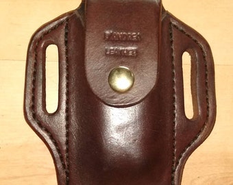 Leather Sheath for Leatherman Sidekick, Multitool, custom crafted Sheath, Leather case, EDC, OWB