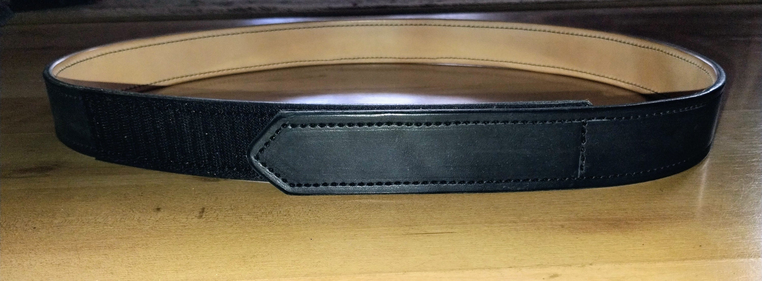 Buckle less clearance belt
