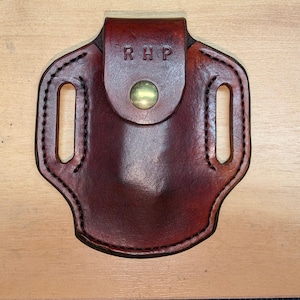 Custom Leather Multi Tool Sheath for Gerber Truss, EDC Belt Case
