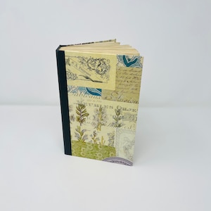 Handmade Vintage Style Junk Journal: Plain Tea Dyed Pages