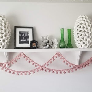 Crochet Bobble Garland / Boho Bobble Garland / Boho Decor