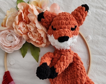 Crochet Fox Snuggler