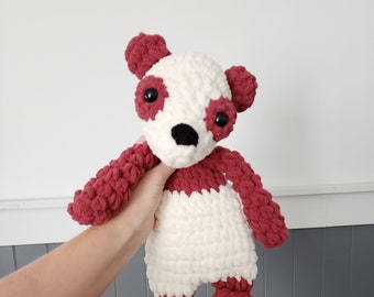 Crochet Panda Bear Snuggler