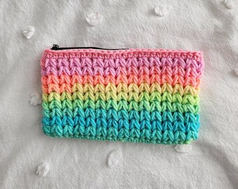 Crochet Zipper Bag