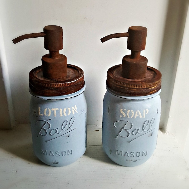 Mason Jar Soap Dispenser Sets. Wood Soap Dispenser Boxes. Etsy