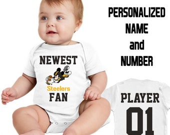 personalized baby steelers jersey
