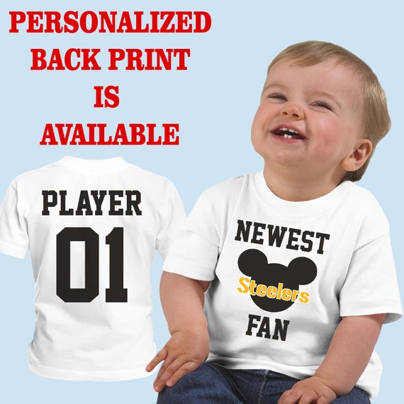 Personalized baby steelers jersey cheap