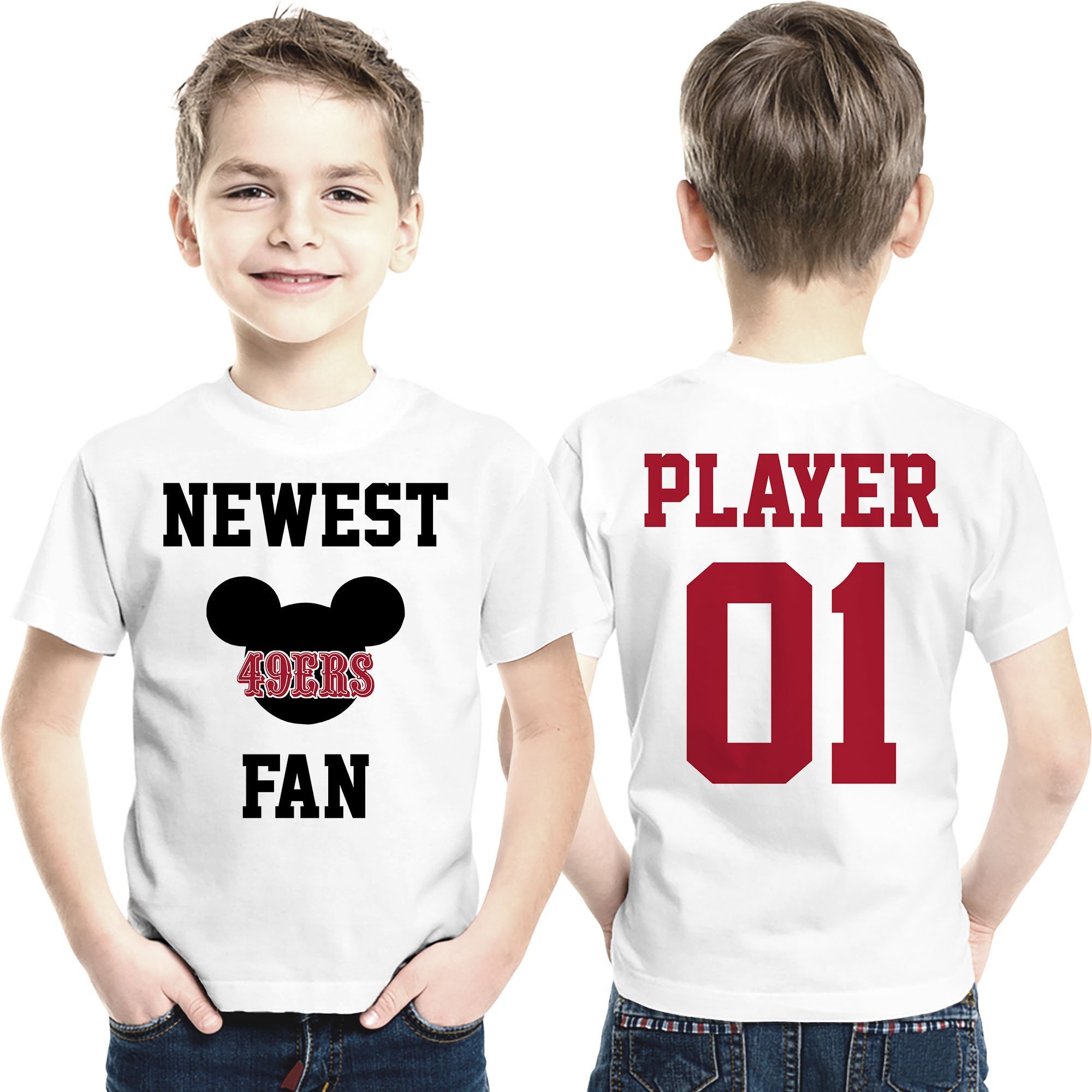 Boys 49ers shirt Clearance
