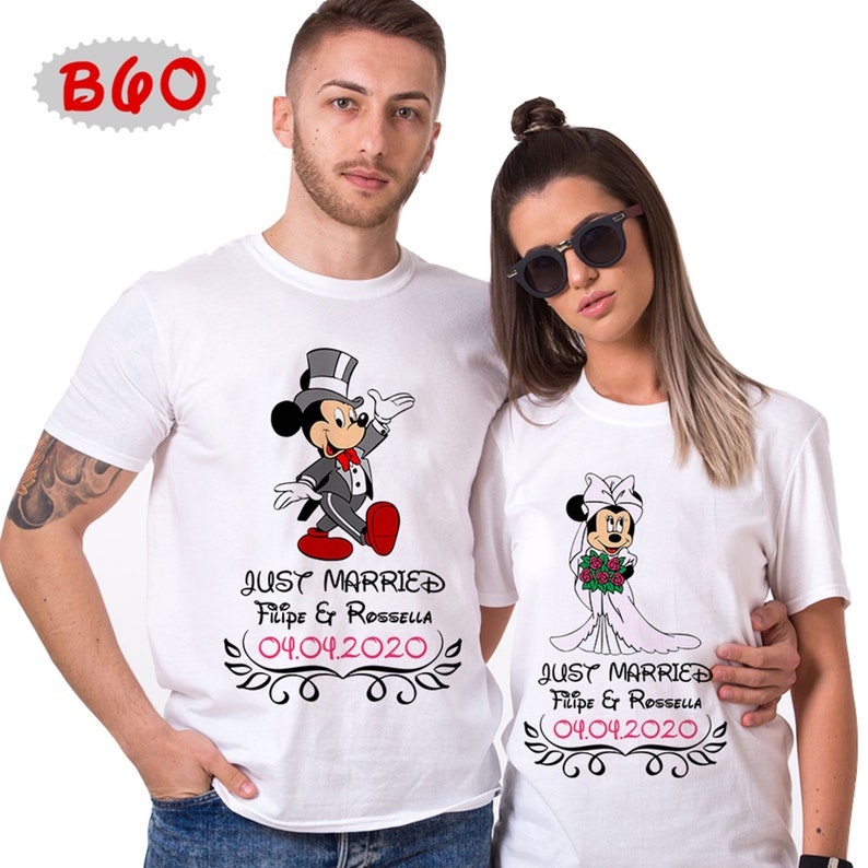 disney wedding t shirts