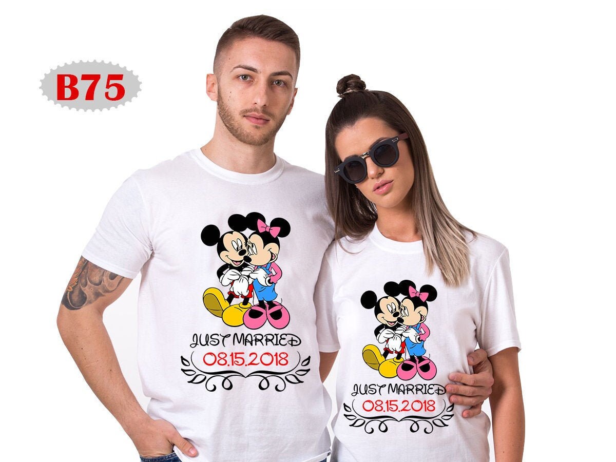 B75 Disney Honeymoon Shirt Mickey Mouse Minnie Mouse | Etsy
