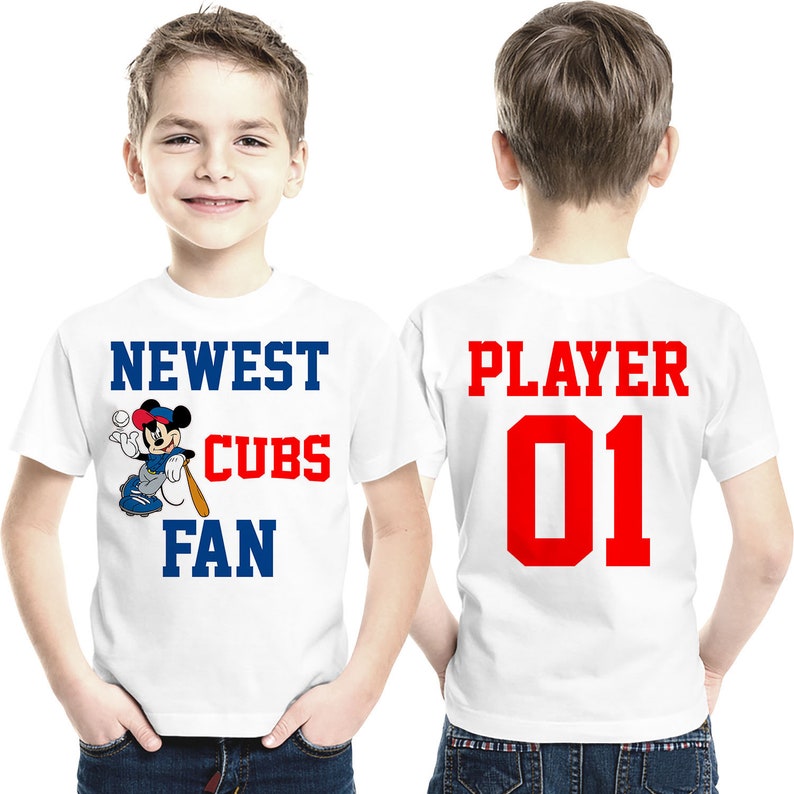 kids custom cubs jersey